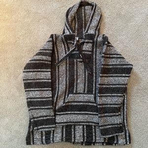 Unisex one size fits all Baja hoodie, approximately women’s large